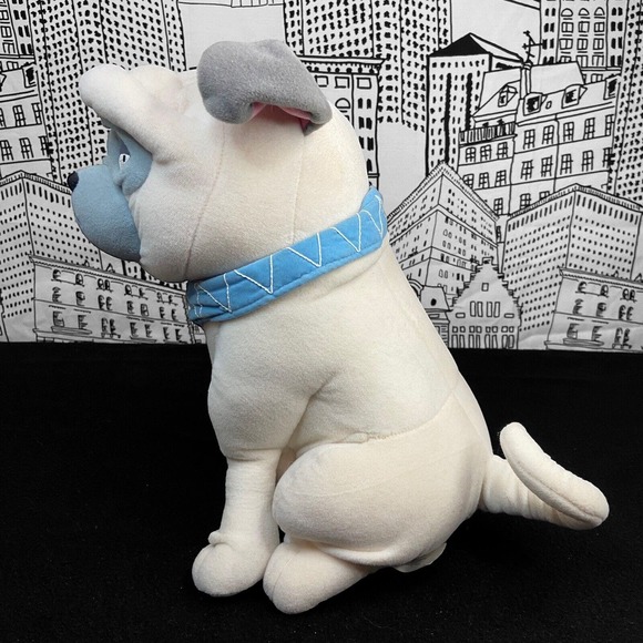 Vintage Disney Pocahontas PERCY The Pug Dog 12" Plush Stuffed Animal Toy White - Picture 5 of 16